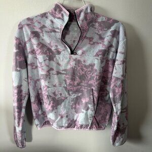 Fleece Tie-Dye Quarterzip